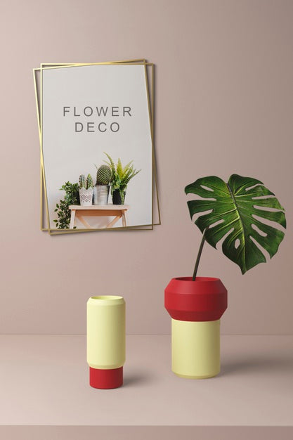 Spring Deco Concept Mock-Up Psd