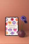 Spring Decooration Concept Mock-Up Psd