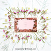 Spring Mockup With Frame Psd