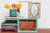 Spring Mockup With Frames And Books Psd