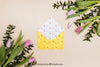 Spring Mockup With Letter Psd