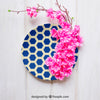 Spring Mockup With Plate Psd