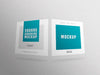 Square Business Card Mockup Psd