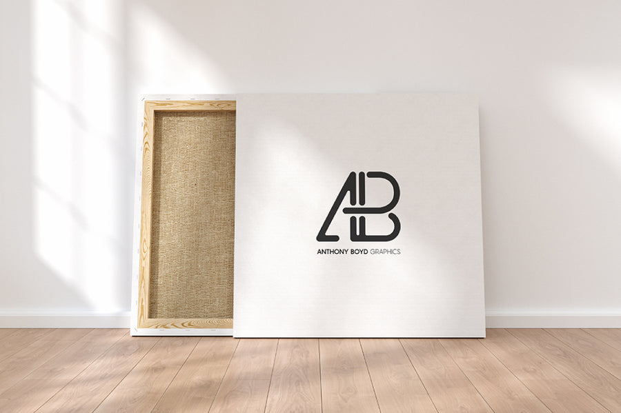 Square Canvas Mockup