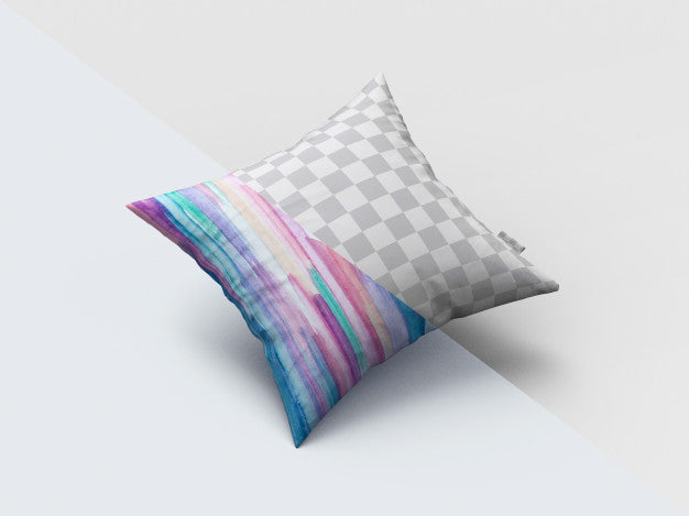 Square Pillow Mockup Psd