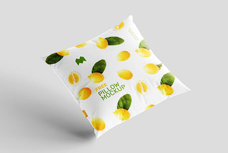 Square Pillow Mockup
