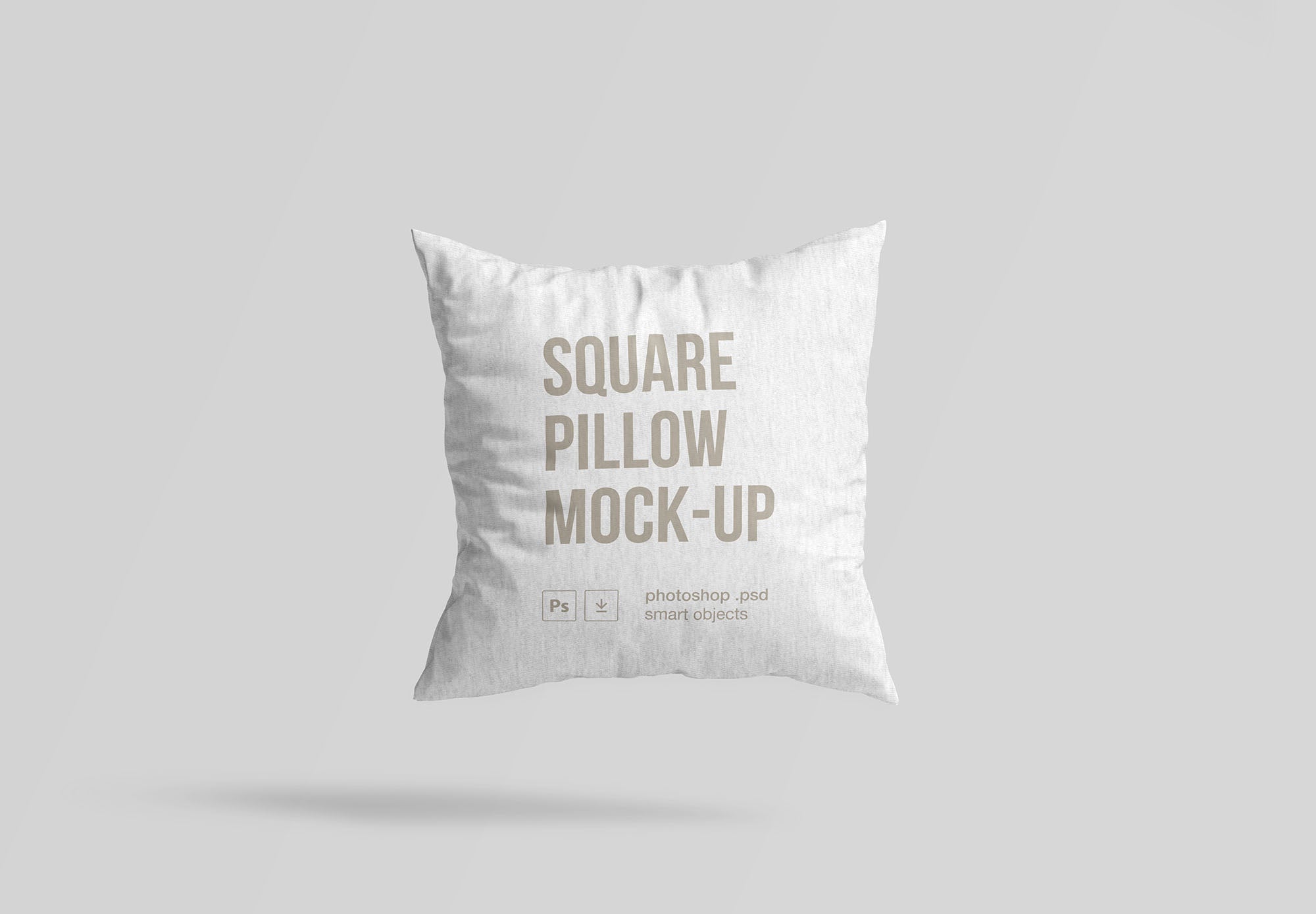 Square Pillow Mockup