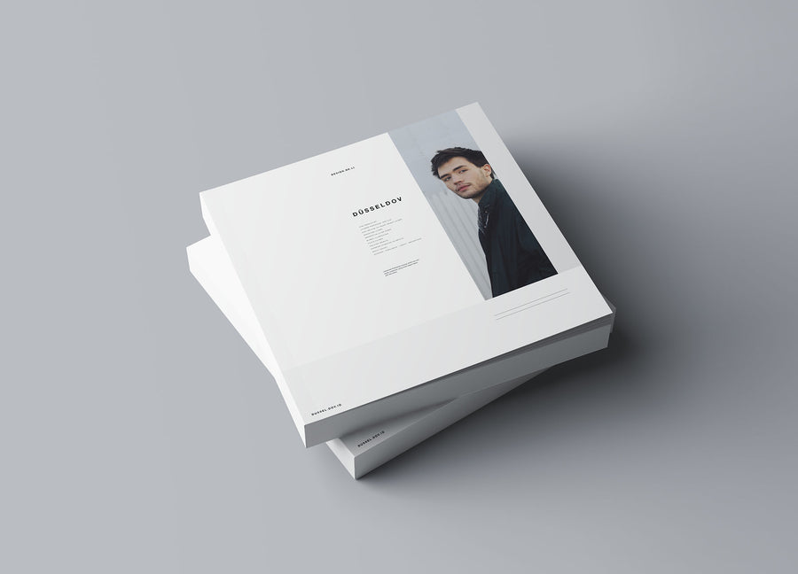 Square Softcover Book Mockup