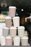 Stacked Paper Coffee Cups Mockup Psd