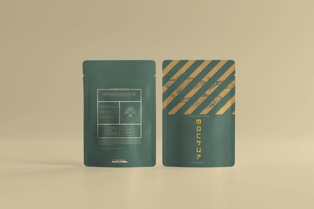 Stand-Up Pouch Mockup