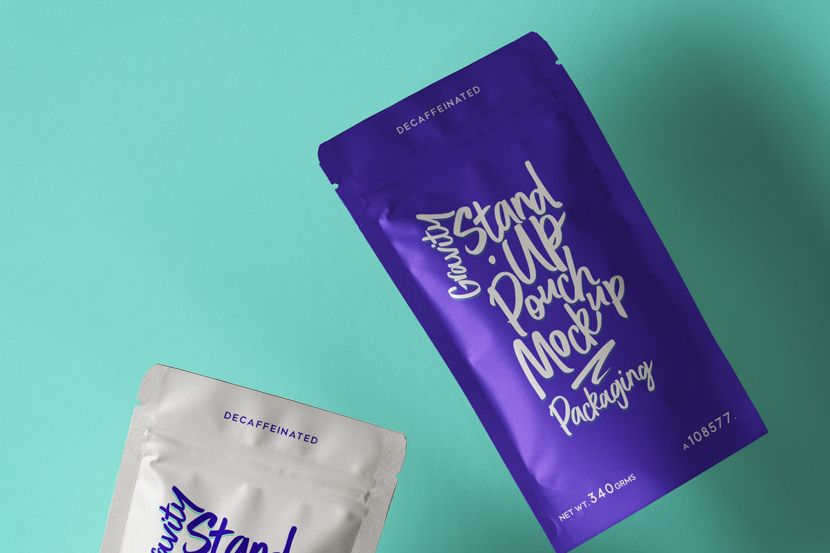 Stand-Up Psd Pouch Packaging Mockup