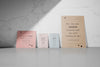 Stand-Up Stationery Mock-Up Paper Psd
