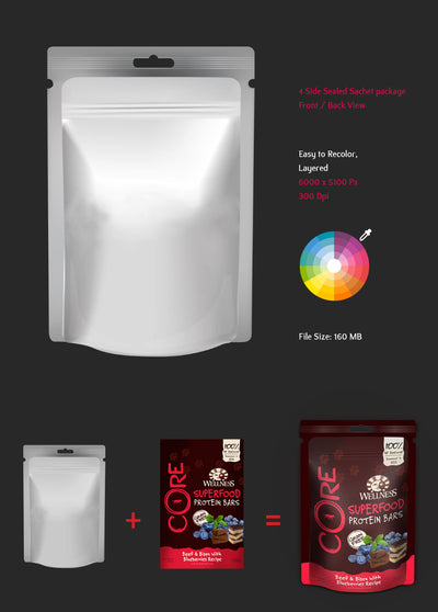 Sealed Standing Pouch Mockup
