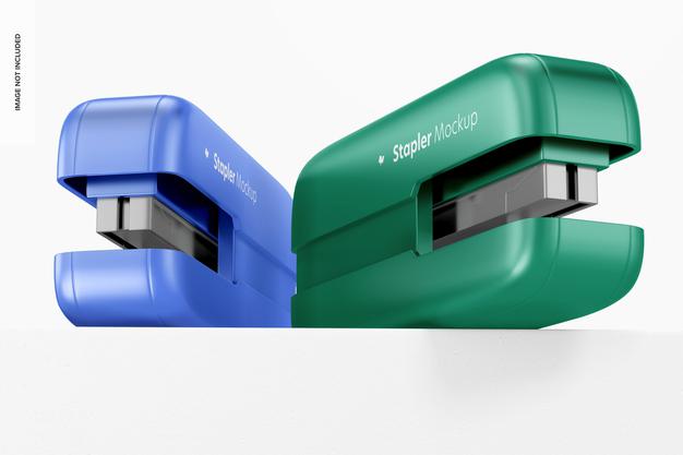 Staplers Mockup Psd