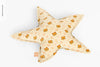 Star Pillow Mockup Psd