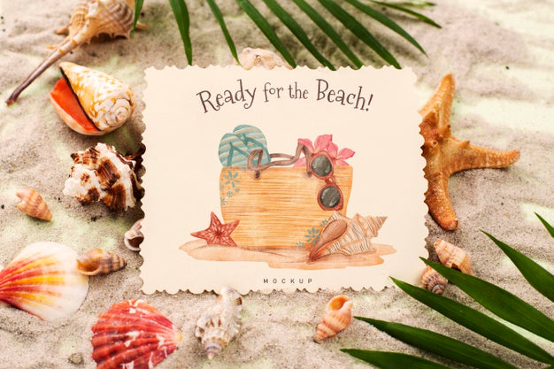 Starfish And Quote With Nautic Summer Psd