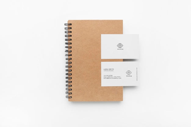 Stationary Mockup On White Background Psd