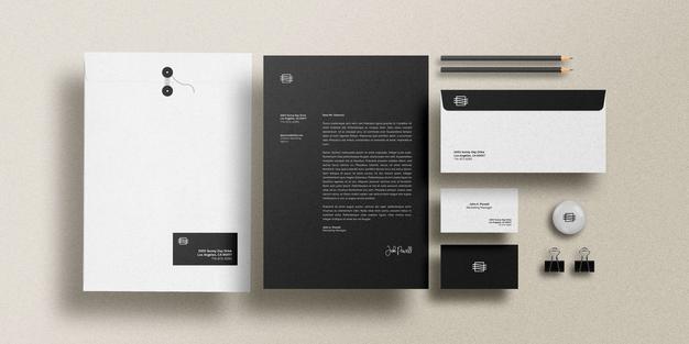 Stationary Set Mockup Psd