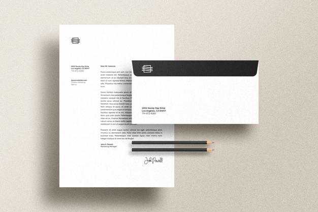 Stationary Set Mockup Psd