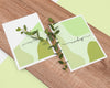Stationery And Wood Arrangement High Angle Psd
