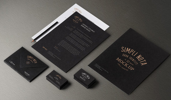 Stationery Branding Psd Mockup