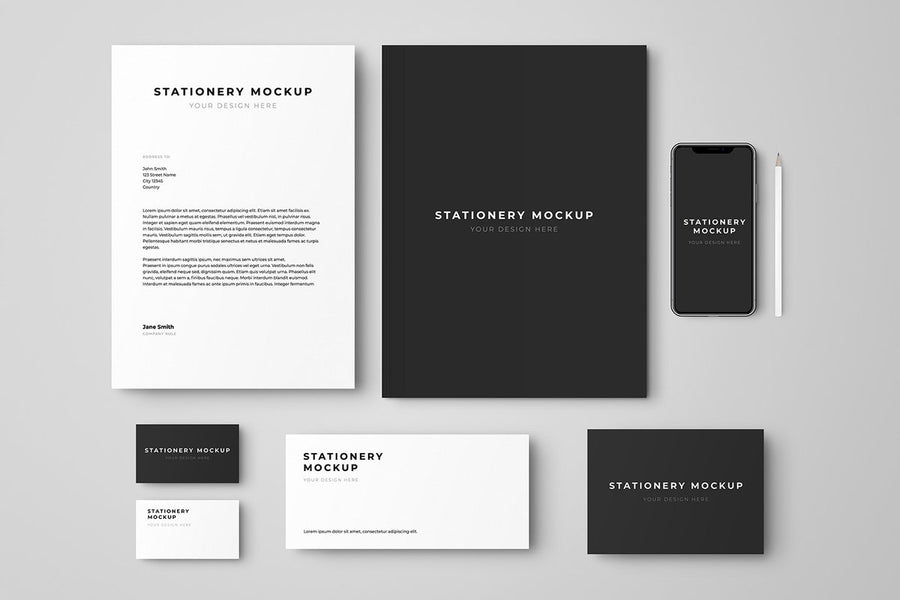 Stationery & Branding Set Mockup