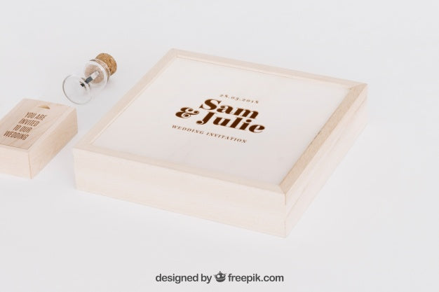 Stationery Cardboard Concept Psd