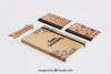 Stationery Cardboard Concept Psd