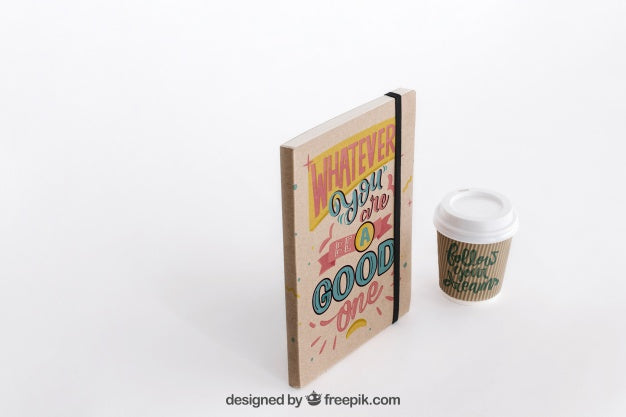 Stationery Cardboard Concept Psd