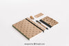 Stationery Concept With Office Supplies Psd