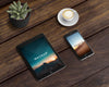 Stationery Concept With Tablet And Smartphone Mockup Psd