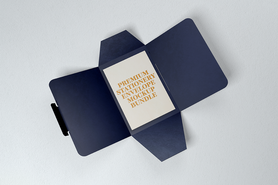 Stationery Envelope Mockup