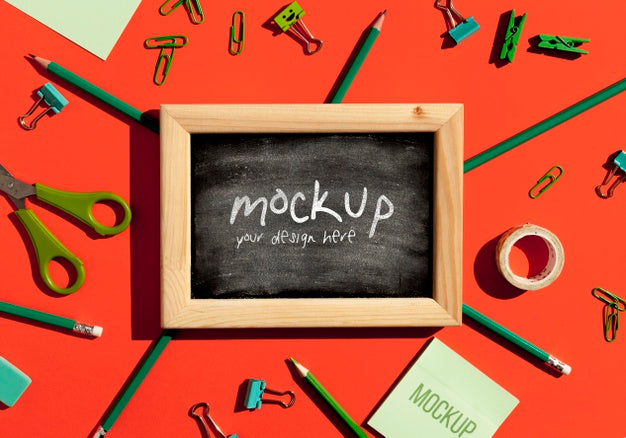 Stationery Minimal Concept Mock-Up Psd