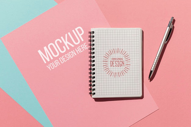 Stationery Minimal Concept Mock-Up Psd