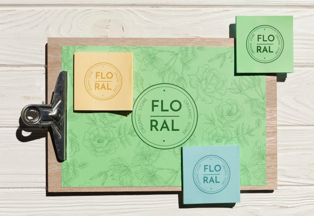 Stationery Minimal Concept Mock-Up Psd