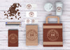 Stationery Mockup For Coffee Shop Psd