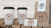 Stationery Mockup For Coffee Shop Psd