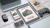 Stationery Mockup With Vintage Photography Concept Psd