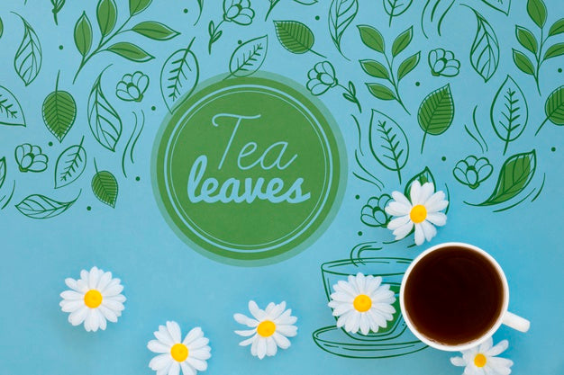 Stationery Tea Cup With Mock-Up Psd