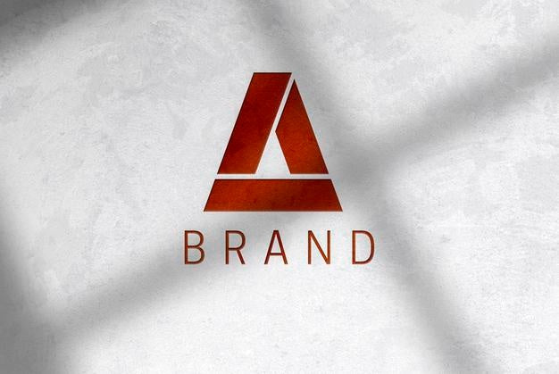 Steel Corten Over Concrete Texture Mockup Psd