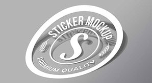 Sticker Mockup Psd For Your Next Branding Project