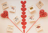 Sticky Notes Mockup With Valentine Concept Psd