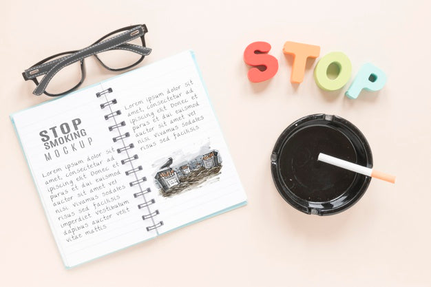 Stop Smoking Concept With Cigarette Psd