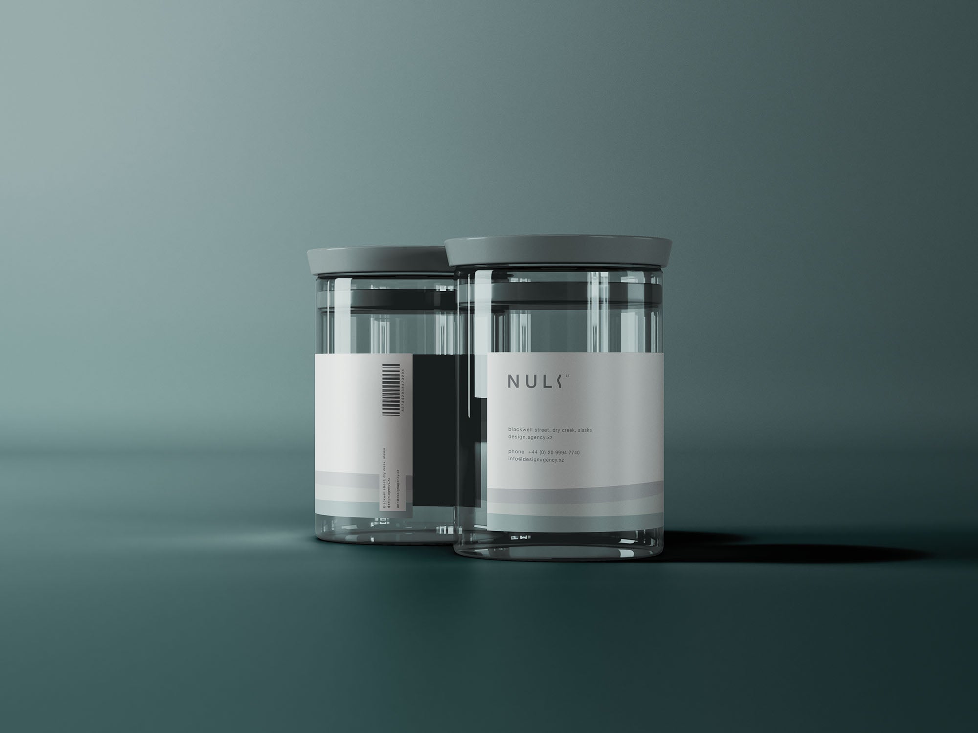 Storage Containers Mockup