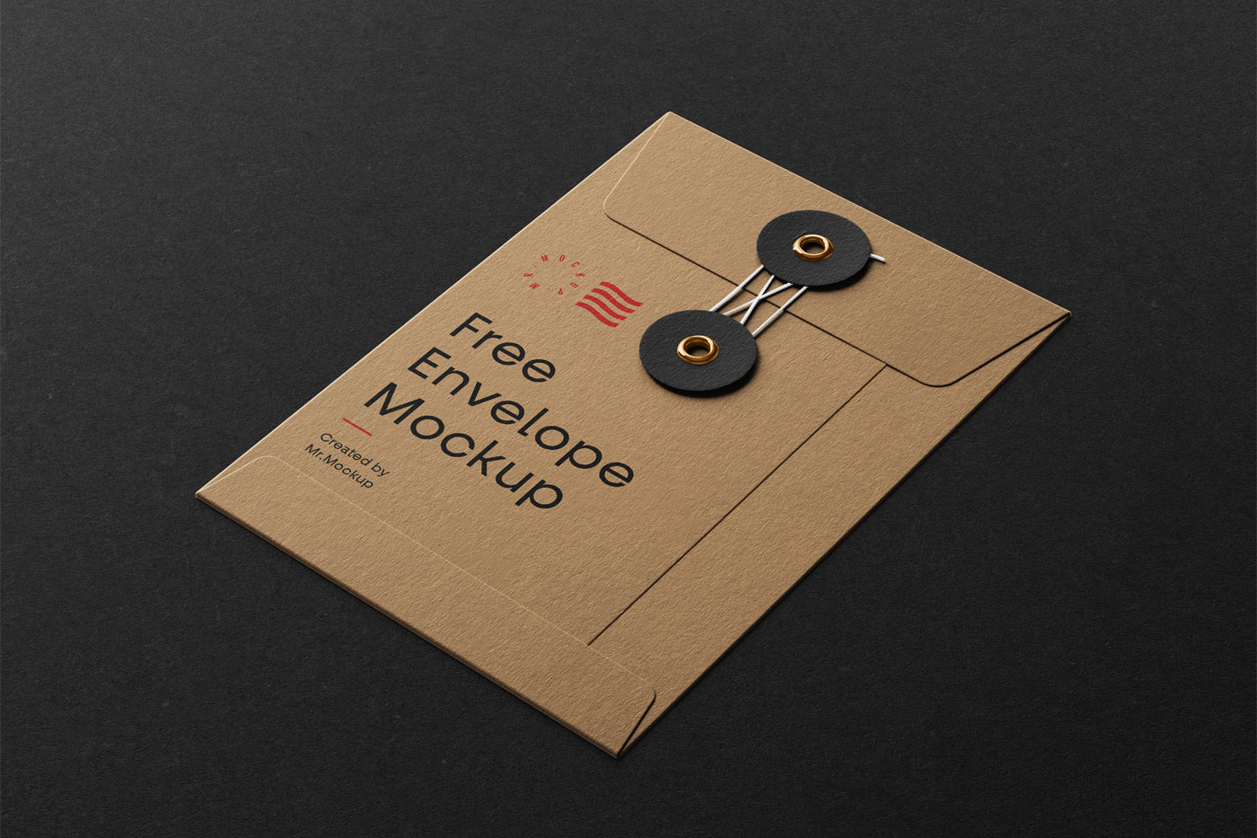 String Envelope Mockup