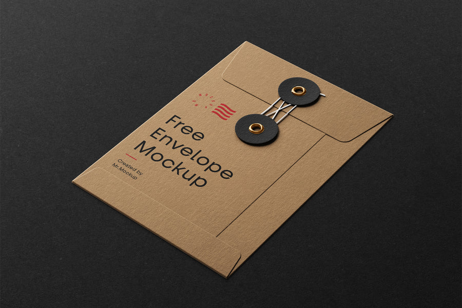 String Envelope Mockup