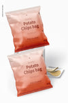 Stubby Chips Bag Mockup Psd
