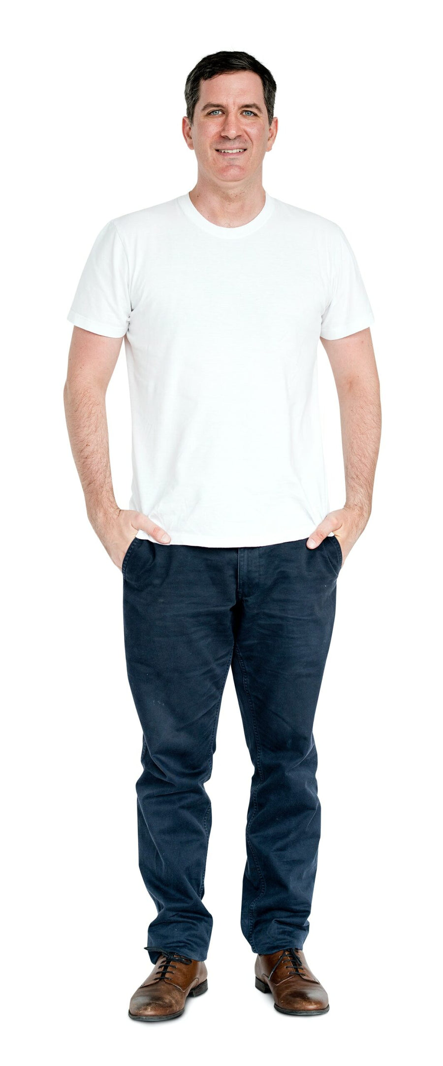 Studio People Shoot Portrait Isolated