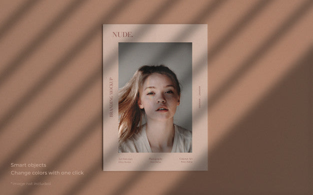 Styled Brochure Mockup Psd