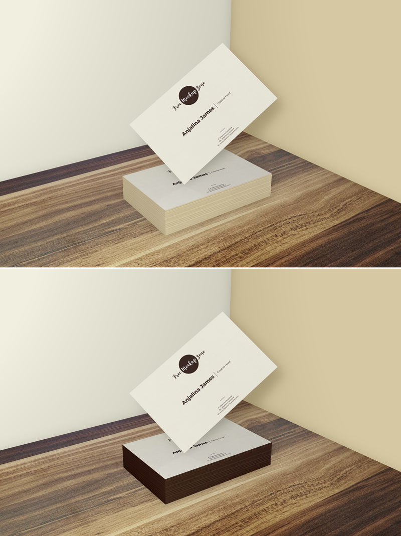 Stylish Business Card Mockup 2018